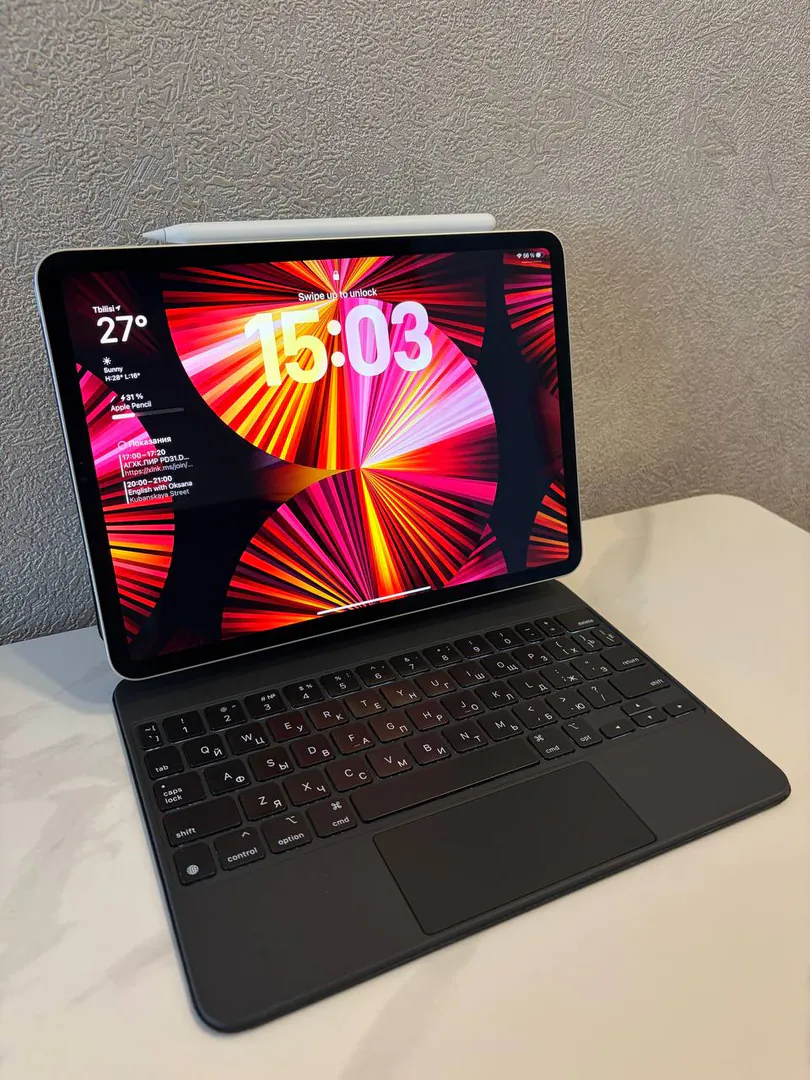 iPad Pro 11" 128GB Wi-Fi M2 Silver — ფოტო 7