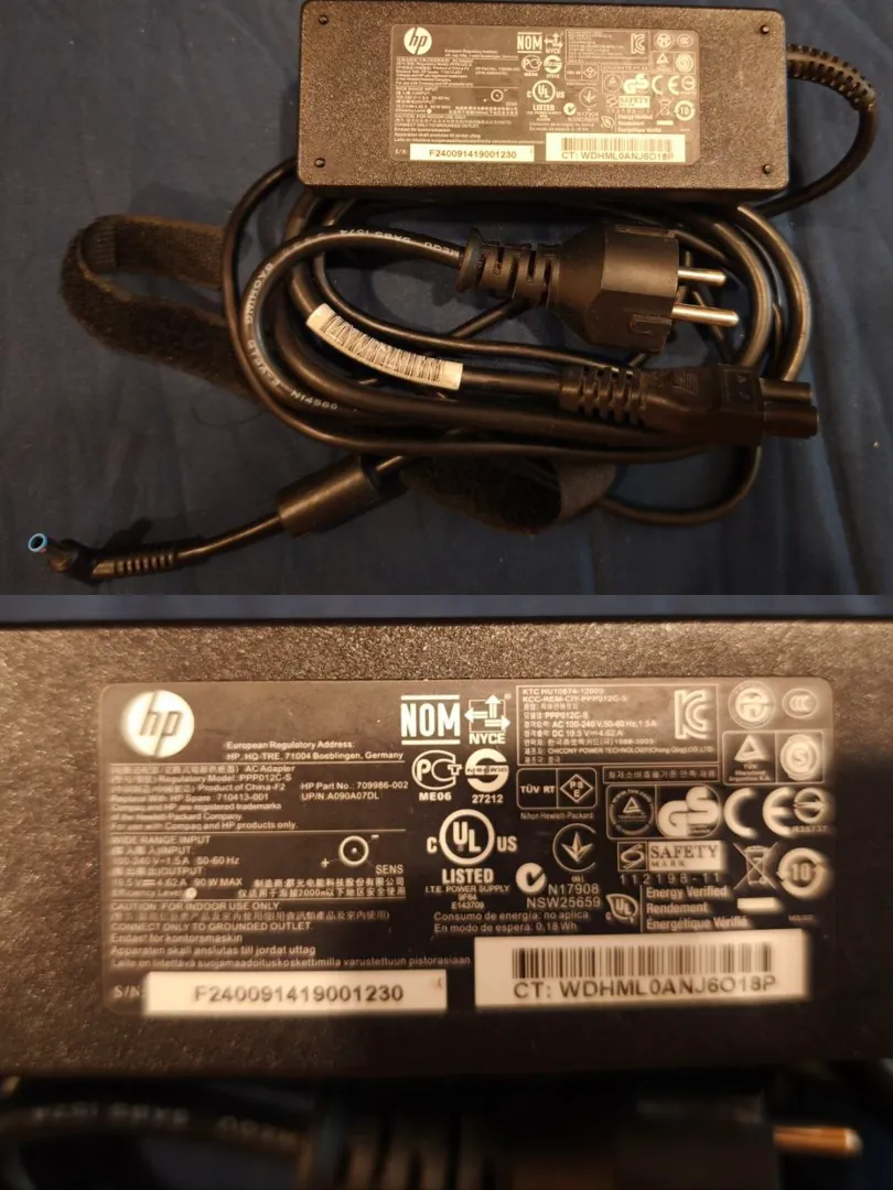 Power supply for HP laptop — photo 1