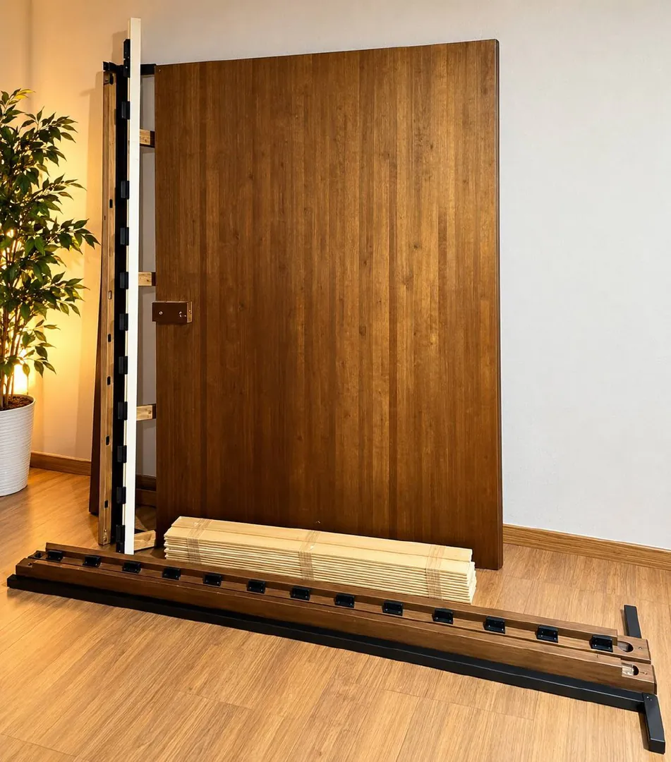 Wooden bed — photo 2