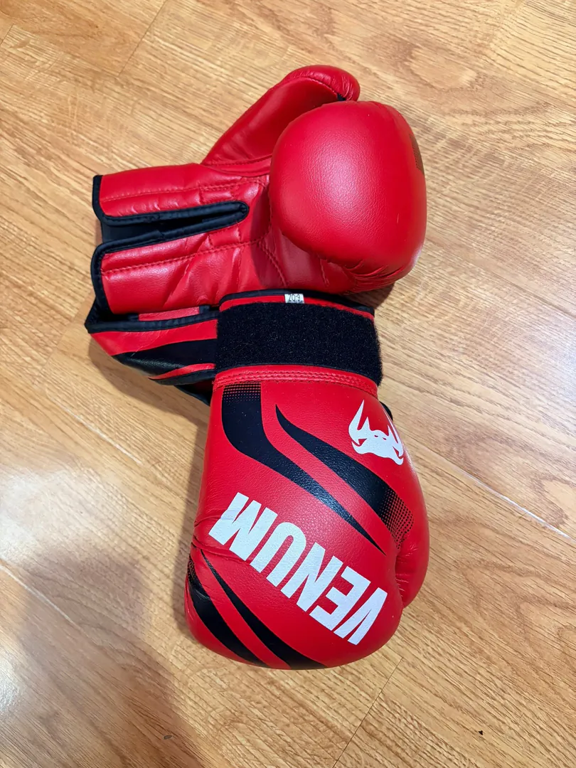 Children's boxing gloves Venum 6 OZ — photo 1