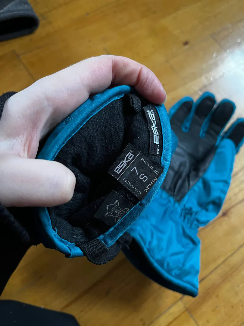 ESKA insulated ski gloves S — photo 1