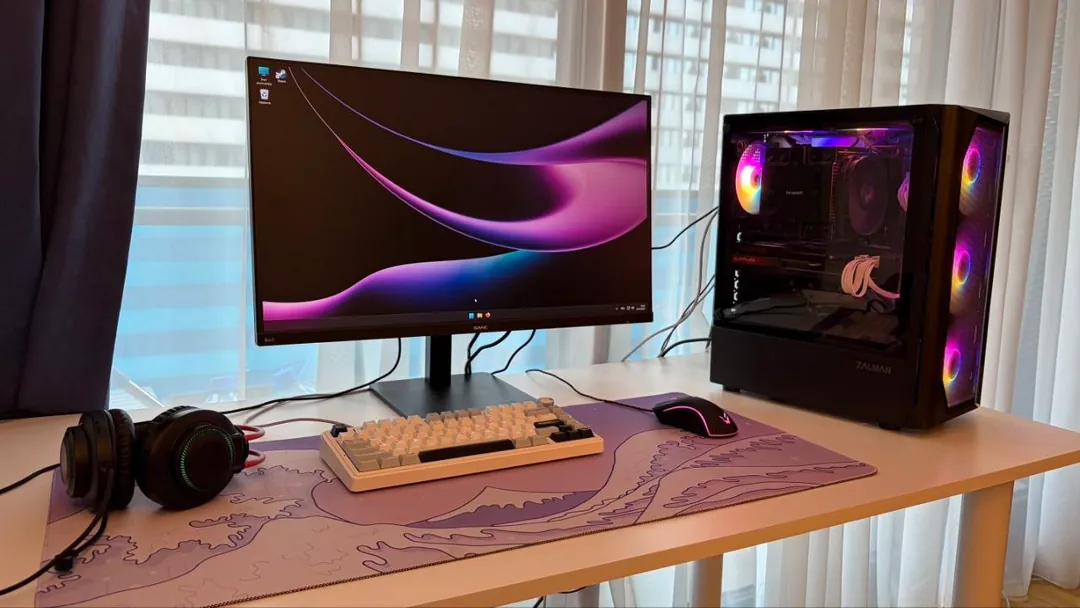 Gaming monitor SANC G7c II 27" 2K 180 Hz IPS — photo 1