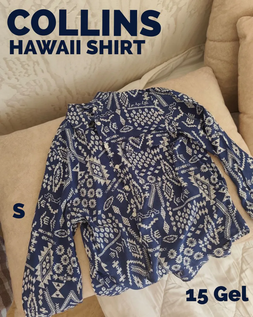 Hawaiian shirt Collins S — photo 1