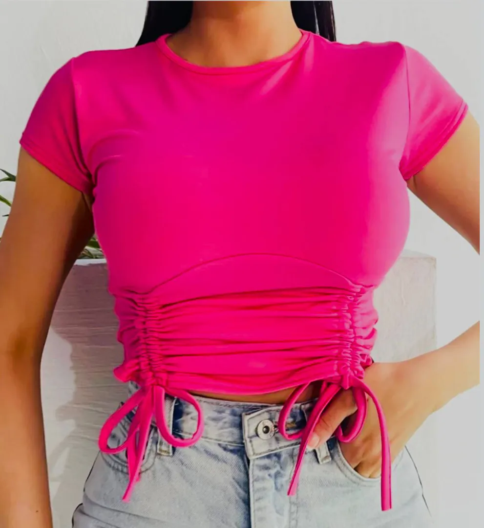 Fuchsia top S — photo 2