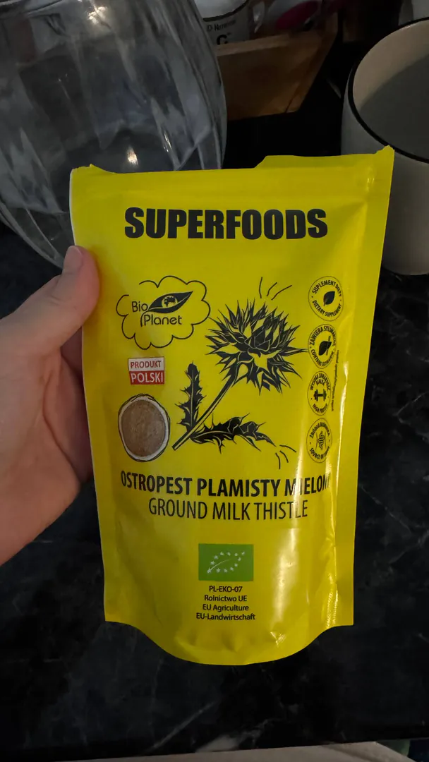 Ground Milk Thistle Bio Planet Superfoods 200 g — photo 2