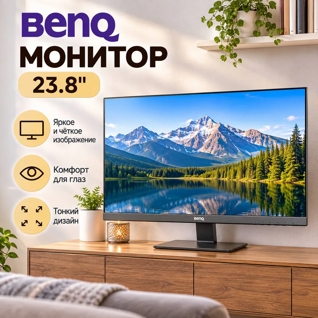 Monitor BenQ GW2480 24″ — photo 1