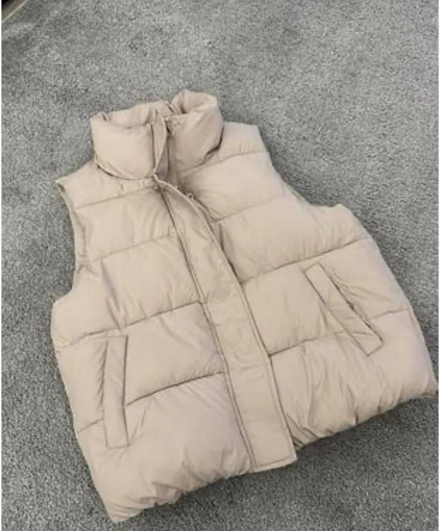 Безрукавка Zara беж S — фото 1