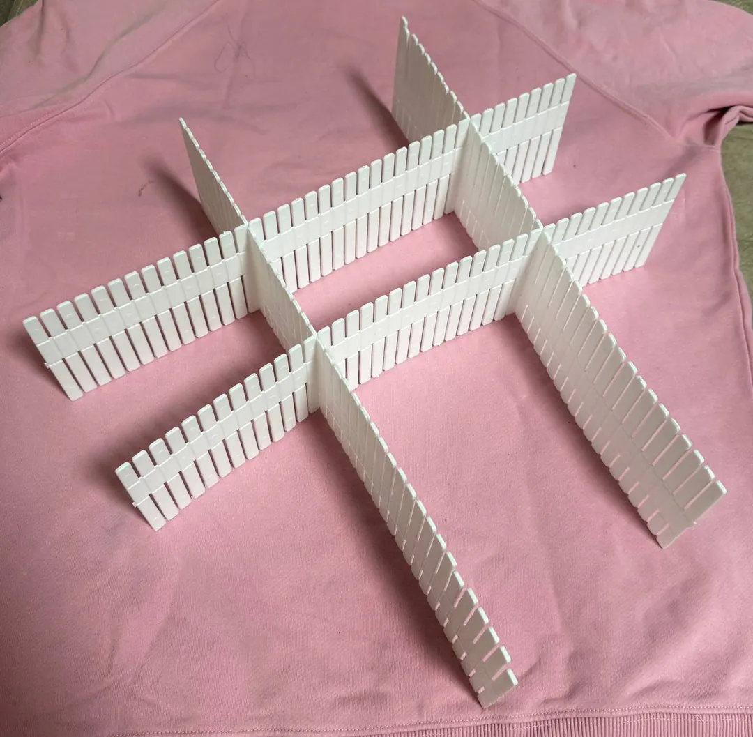 Plastic dividers for boxes 39.5 x 10 cm — photo 1
