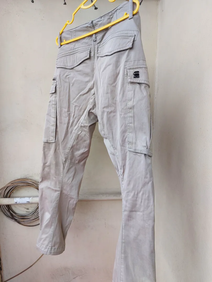 G-star raw cargo штаны. Состояние: отличное. — фото 3