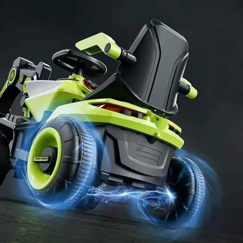 ბავშვის ელექტრო ექსკავატორი M118T-G — ფოტო 3