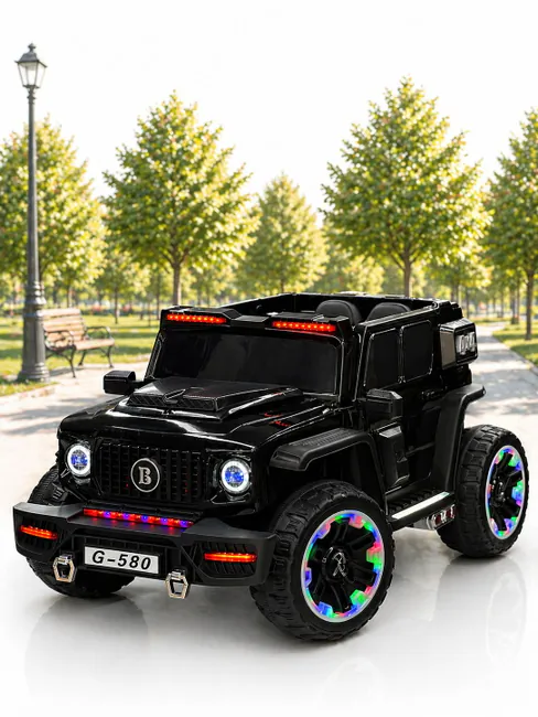 საბავშვო ელექტრო მანქანა Mercedes G-580-B (4×4, — ფოტო 3