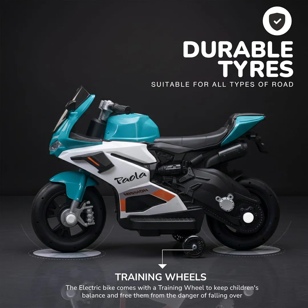 Children's Electric Motorcycle M8-9-BLI M8-9-BLU — photo 4