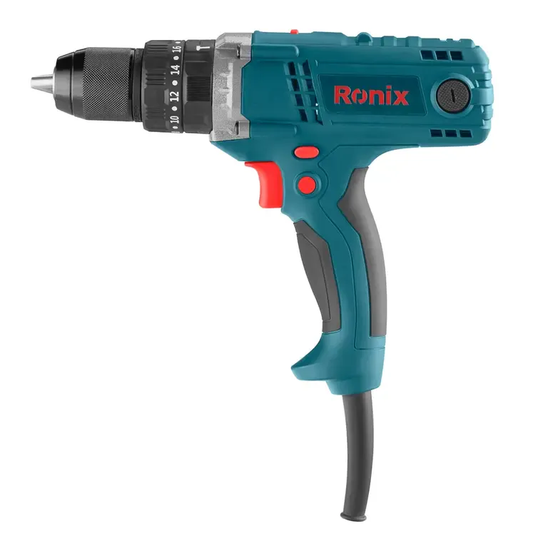 ელექტრო დარტყმითი სახრახნისი Ronix-2520 450w 75Nm — ფოტო 9