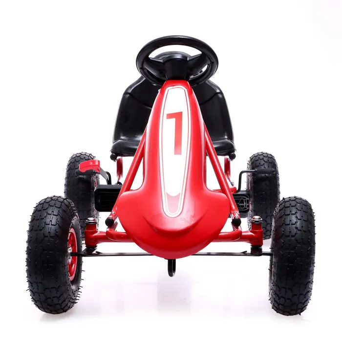 Children's metal pedal kart 9288RED — photo 6