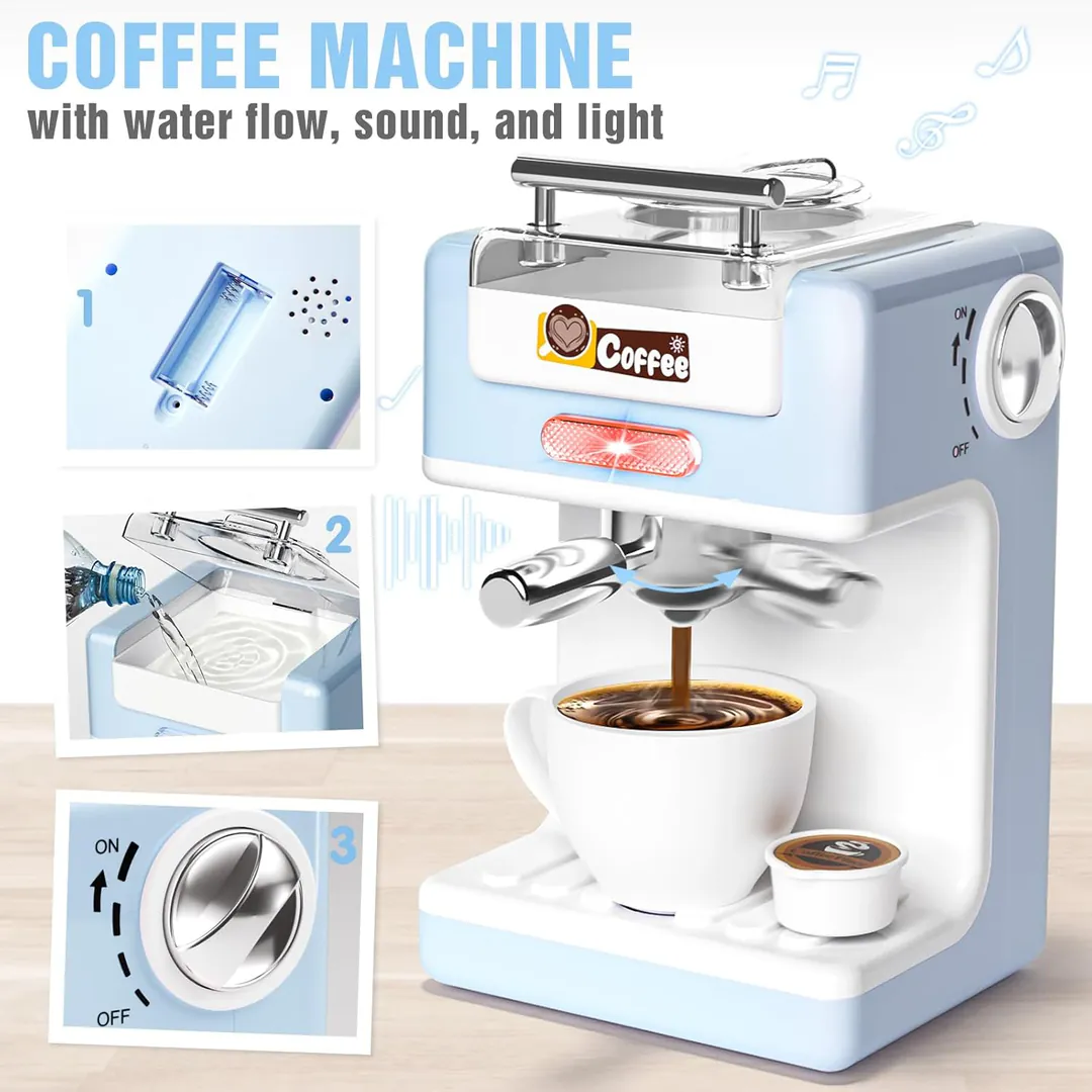 Children's toy children's coffee machine GH-8958 — photo 3