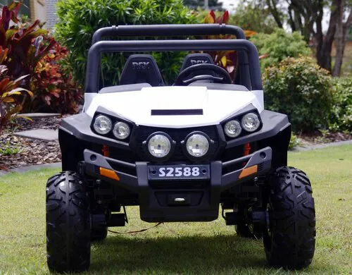 S2588 2-seater / with rubber tires / leather — photo 1