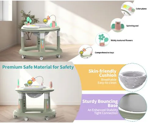 Stroller with 360-degree rotating seat — photo 3