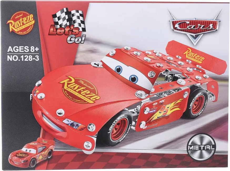 Children's Metal Construction Set Lightning McQueen — photo 1