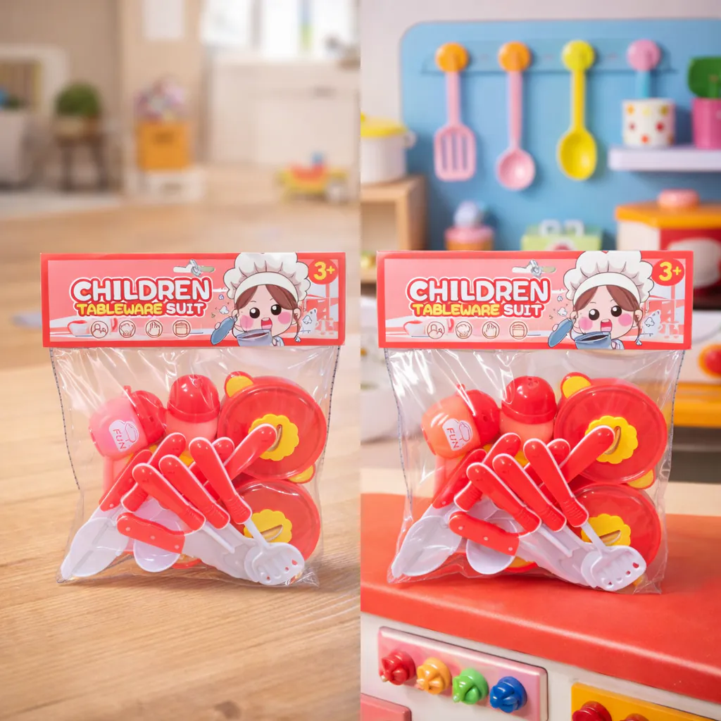 Children's toy tableware set — photo 1