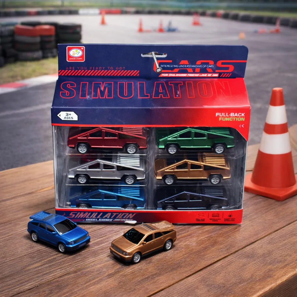 Children's Plastic Mechanical Toy Car — photo 1