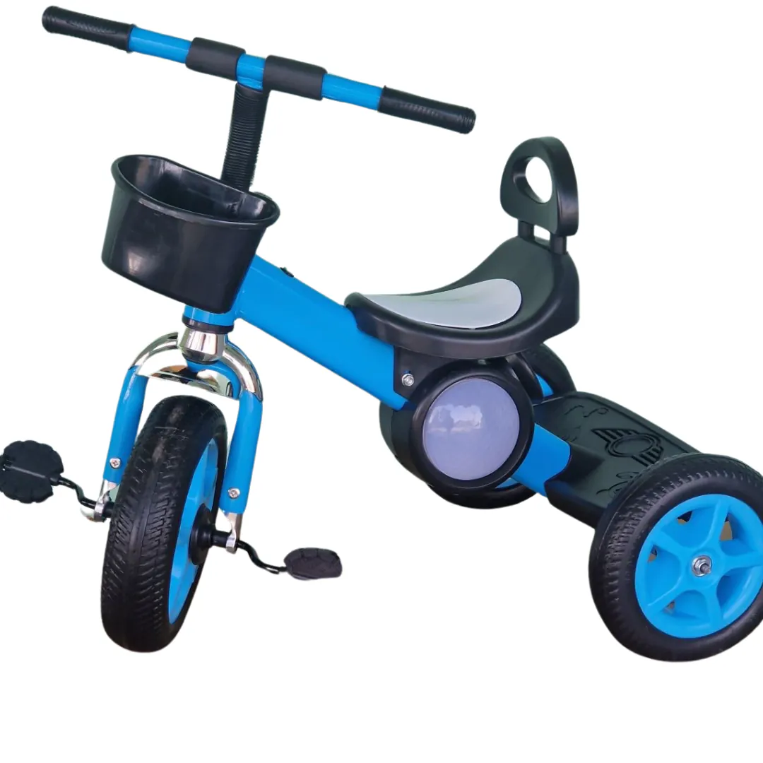Children's three-wheeled pedal bicycle 6388BLU — photo 1