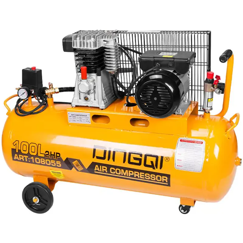 ჰაერის კომპრესორი DINGQI 108055 (1500 W, 100 L) — ფოტო 1