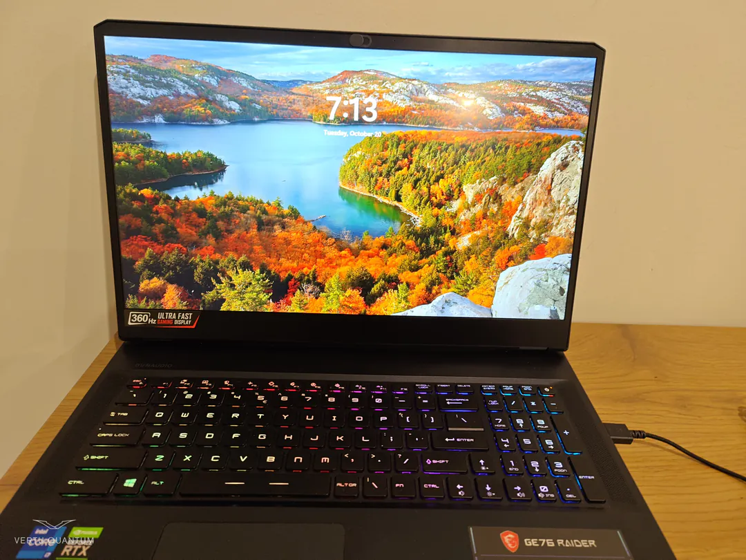 MSI GE 76 Raider — ფოტო 1