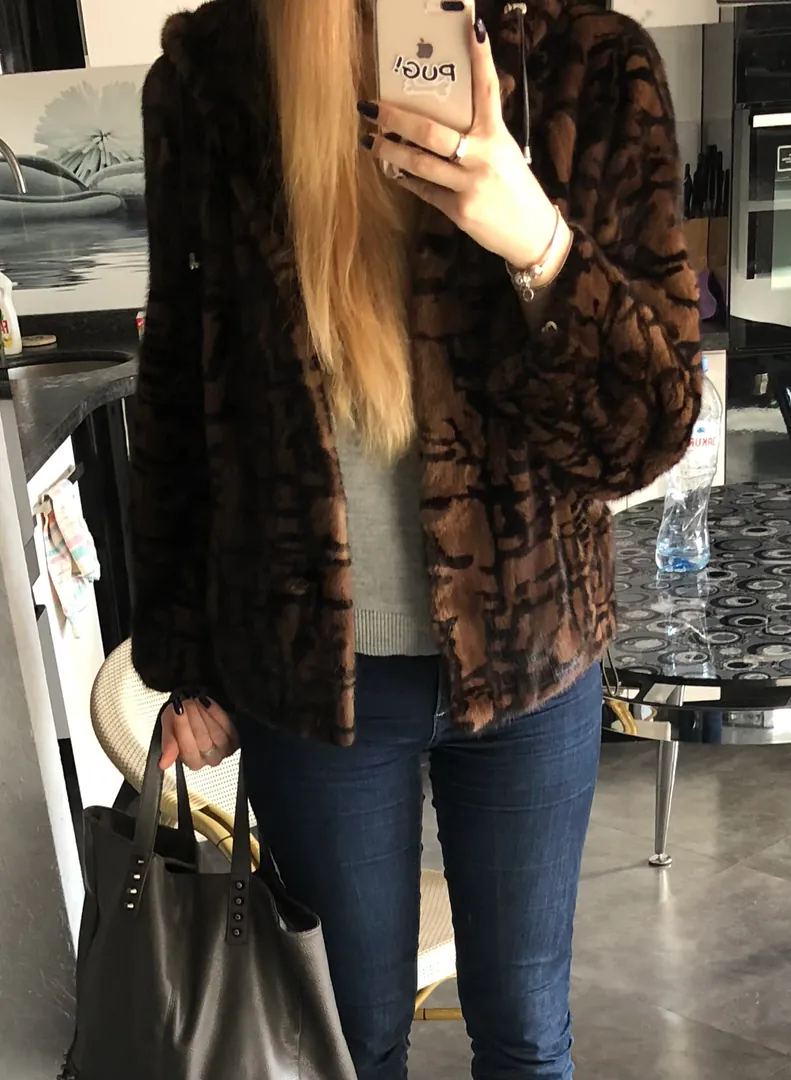 Mink fur coat — photo 3