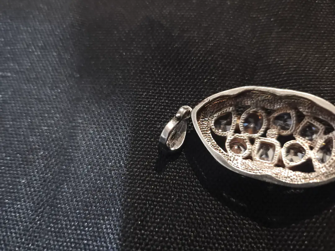 Vintage silver pendant — photo 3