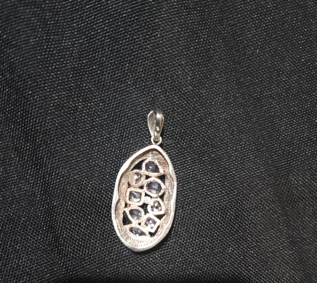 Vintage silver pendant — photo 6