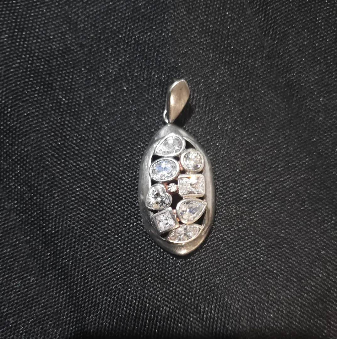 Vintage silver pendant — photo 1