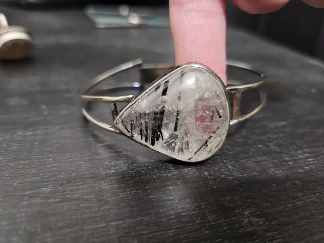 Vintage silver bracelet — photo 2