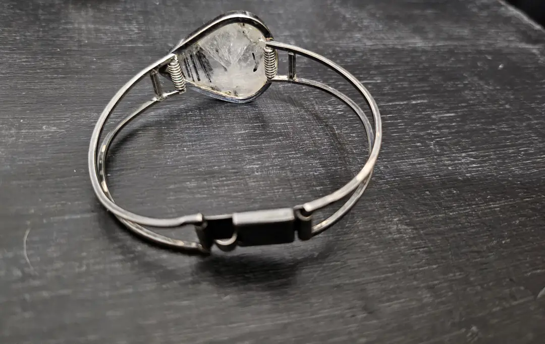 Vintage silver bracelet — photo 7