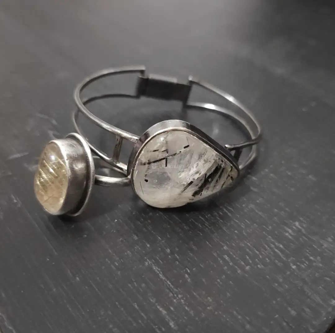Vintage silver bracelet — photo 6