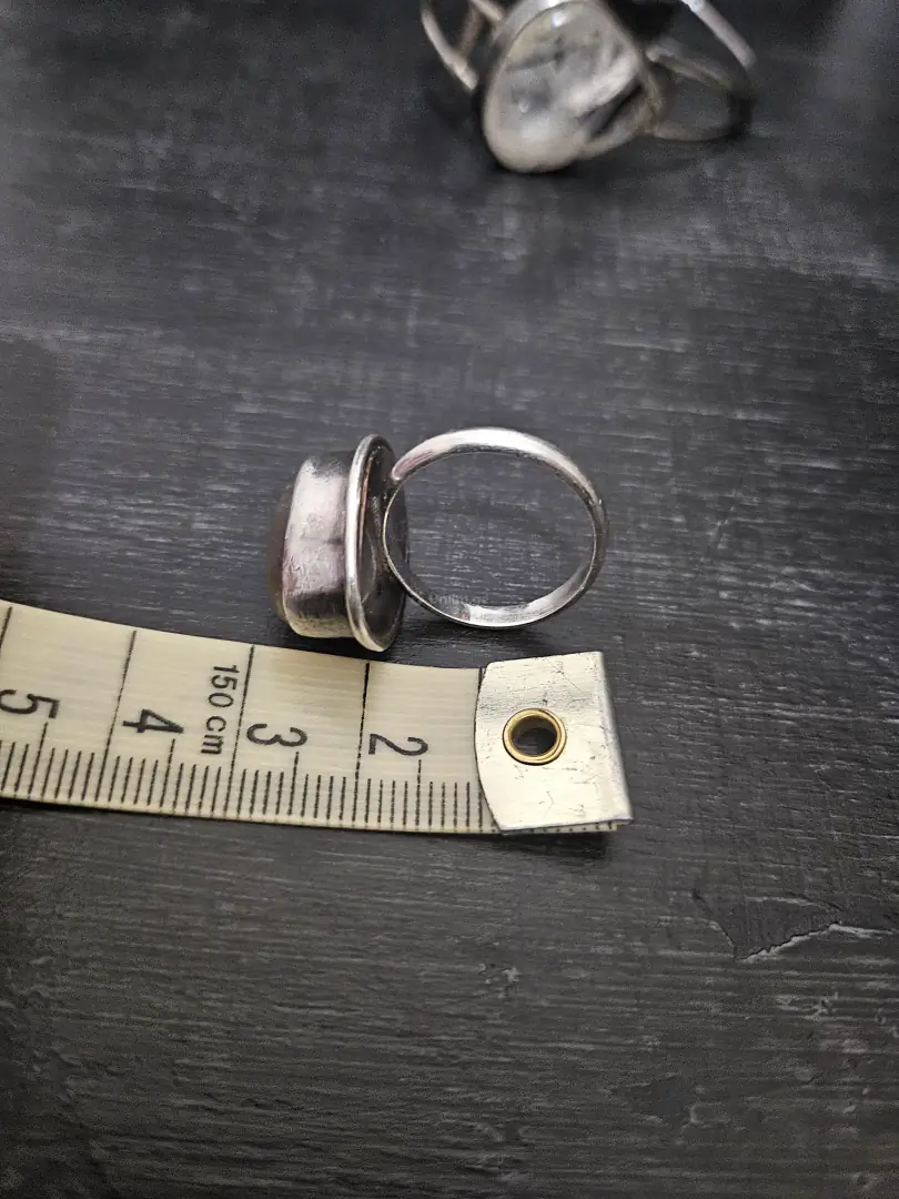 Vintage silver ring — photo 2