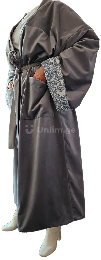 Kimono haori maxi cardigan — photo 7