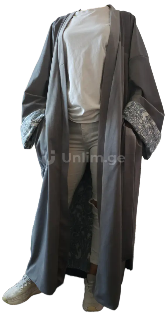 Kimono haori maxi cardigan — photo 5
