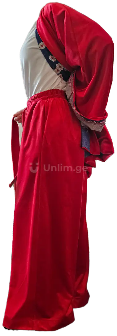 Cardigan and culottes. Kimono haori + hakama — photo 4