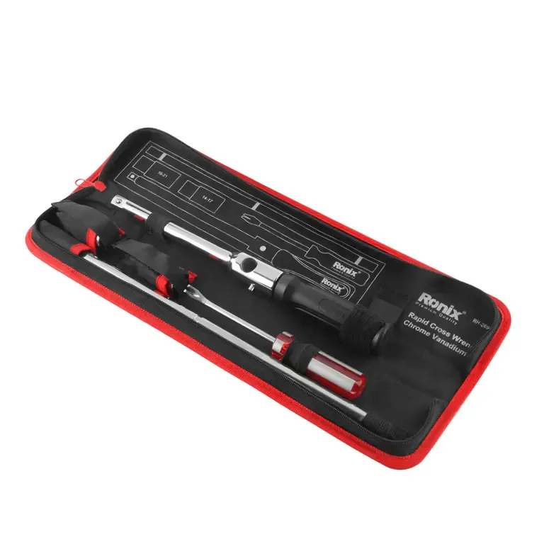 ჯვარედინი ქანჩის გასაღების ნაკრები Ronix RH-2690 — ფოტო 3