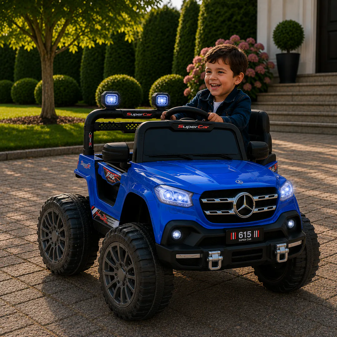 Children's Electric Car Mercedes-Benz D-615BLU — photo 1