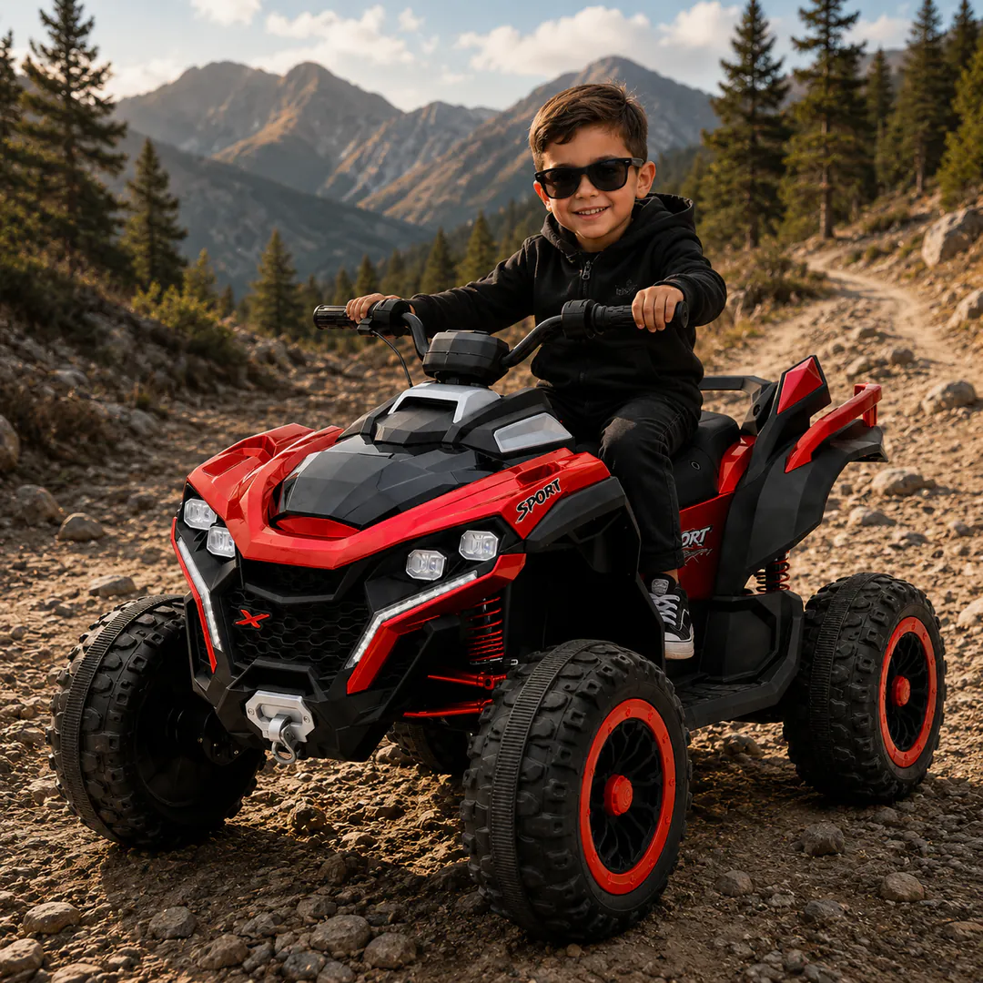 Children's Electric Quad OFF-ROAD JM-901-R(4×4, — photo 1