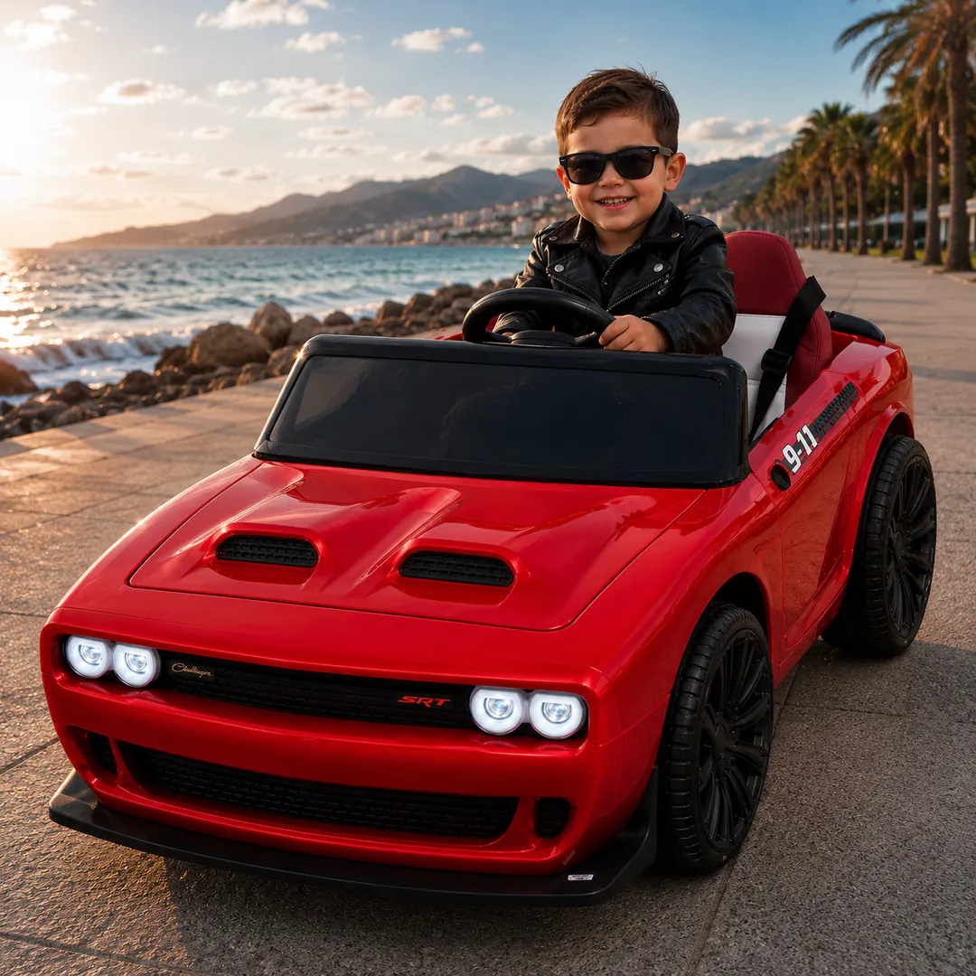 Children's Electric Car Dodge AT-2268-R (2 — photo 1