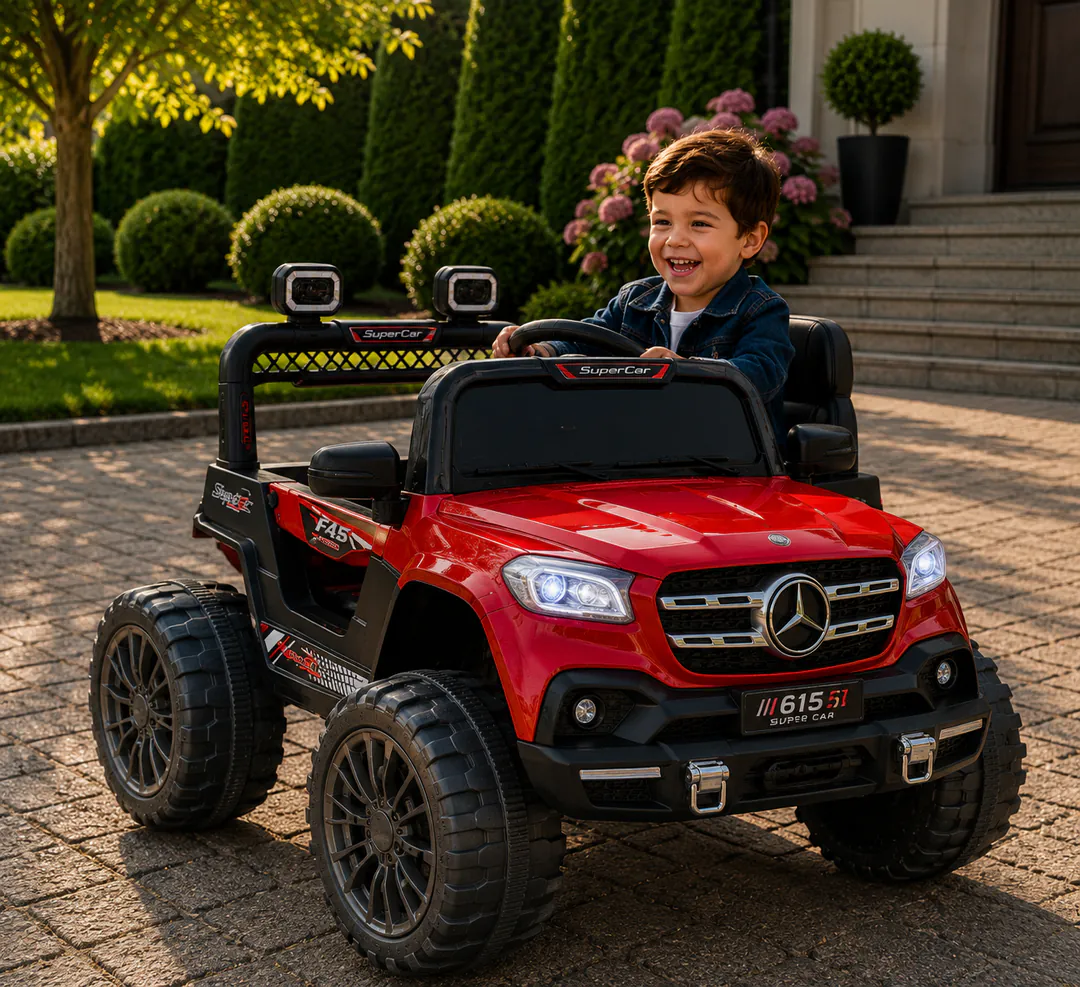 Children's electric car Mercedes-Benz D-615R (2 — photo 1