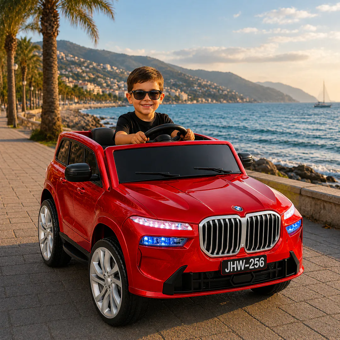 Children's electric car BMW JHW-256-R (2 motors, — photo 1