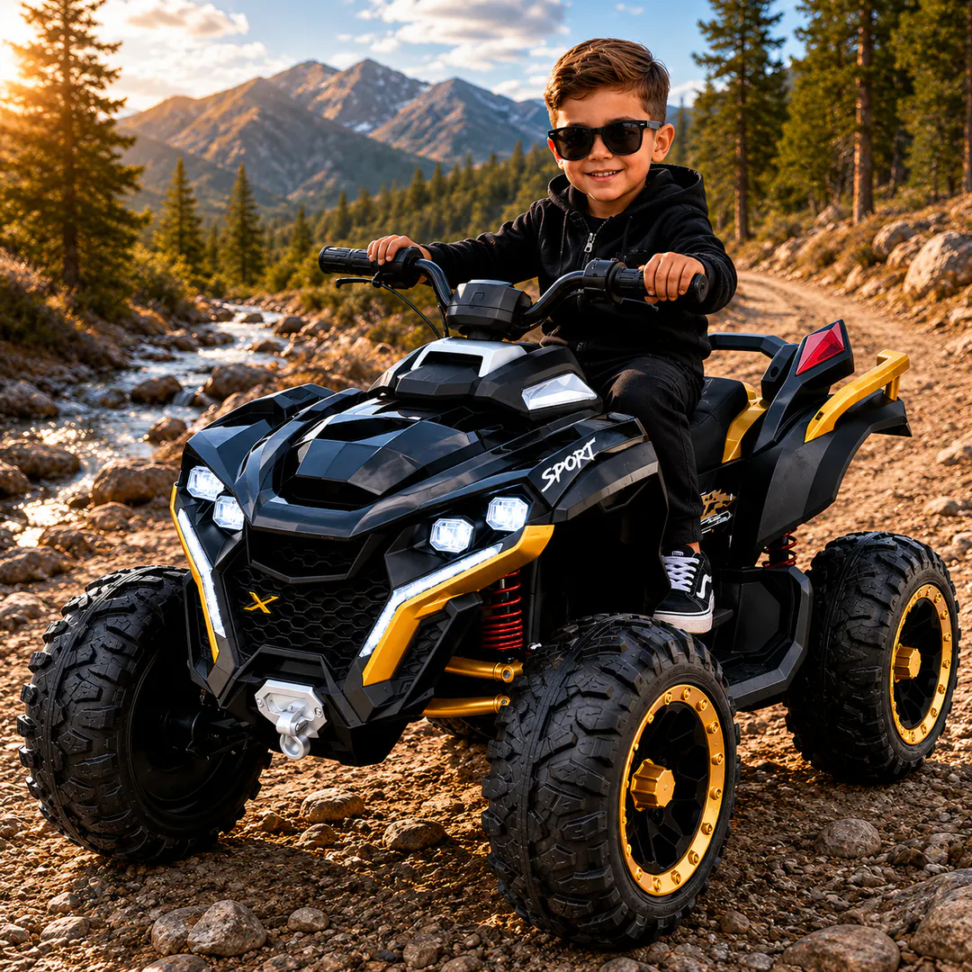Children's Electric Quad OFF-ROAD JM-901-B (4×4, — photo 1