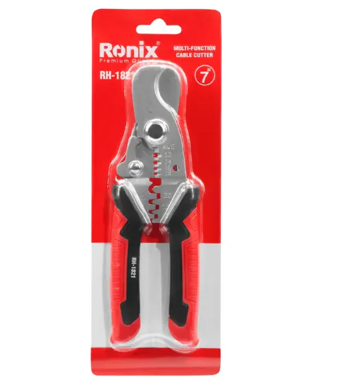 მავთულის საფცქვნელი, საჭრელი და დასაჯეკი 7″ Ronix — ფოტო 4
