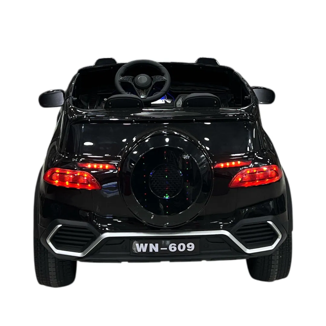 Children's electric car Mercedes-Benz with leather seat — photo 4