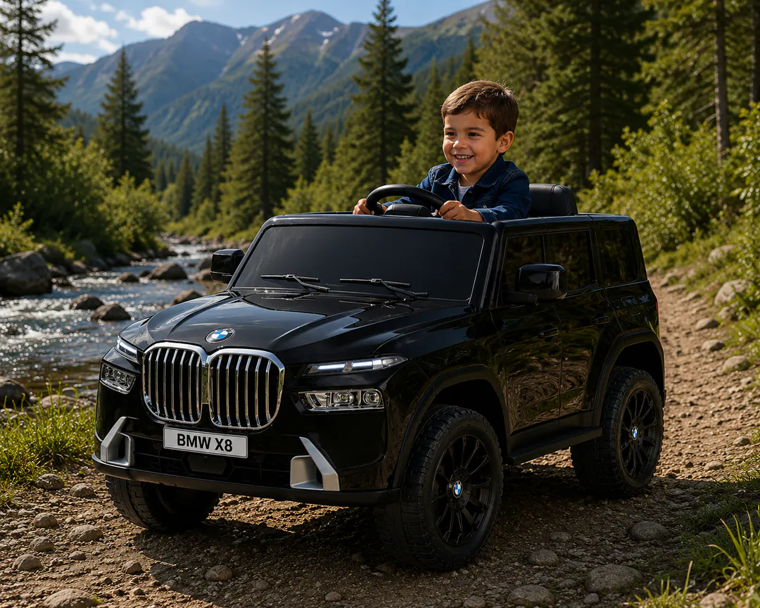 Children's electric car BMW 5588-X8-B (4 motors, — photo 1