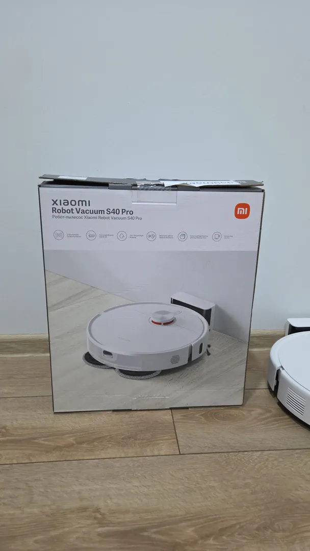 იყიდება რობოტ ფანქუჩი Xiaomi Robot vacuum S40 Pro — ფოტო 2
