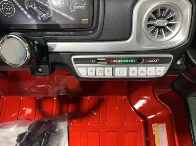 Children's Electric Car MERCEDES AMG S307 PURPLE — photo 6